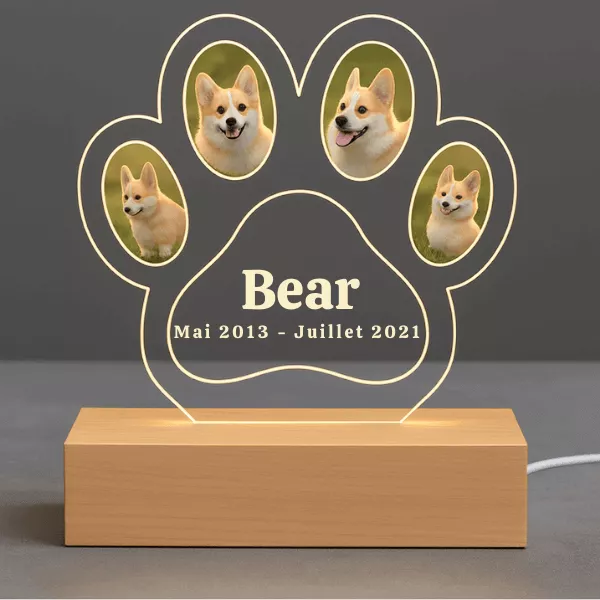 Cadeaux commémoratifs pour chiens