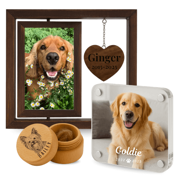 Cadeaux commémoratifs pour chiens